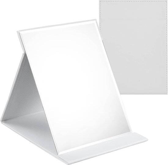 OSDUE 2 stuks ultradunne vouwspiegel, 8,5 x 5 cm kleine reizen