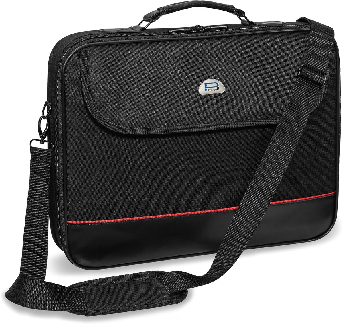 Laptoptas Zwart voor Notebook tot 18,4 inch - Comfortabel en Ruimtelijk