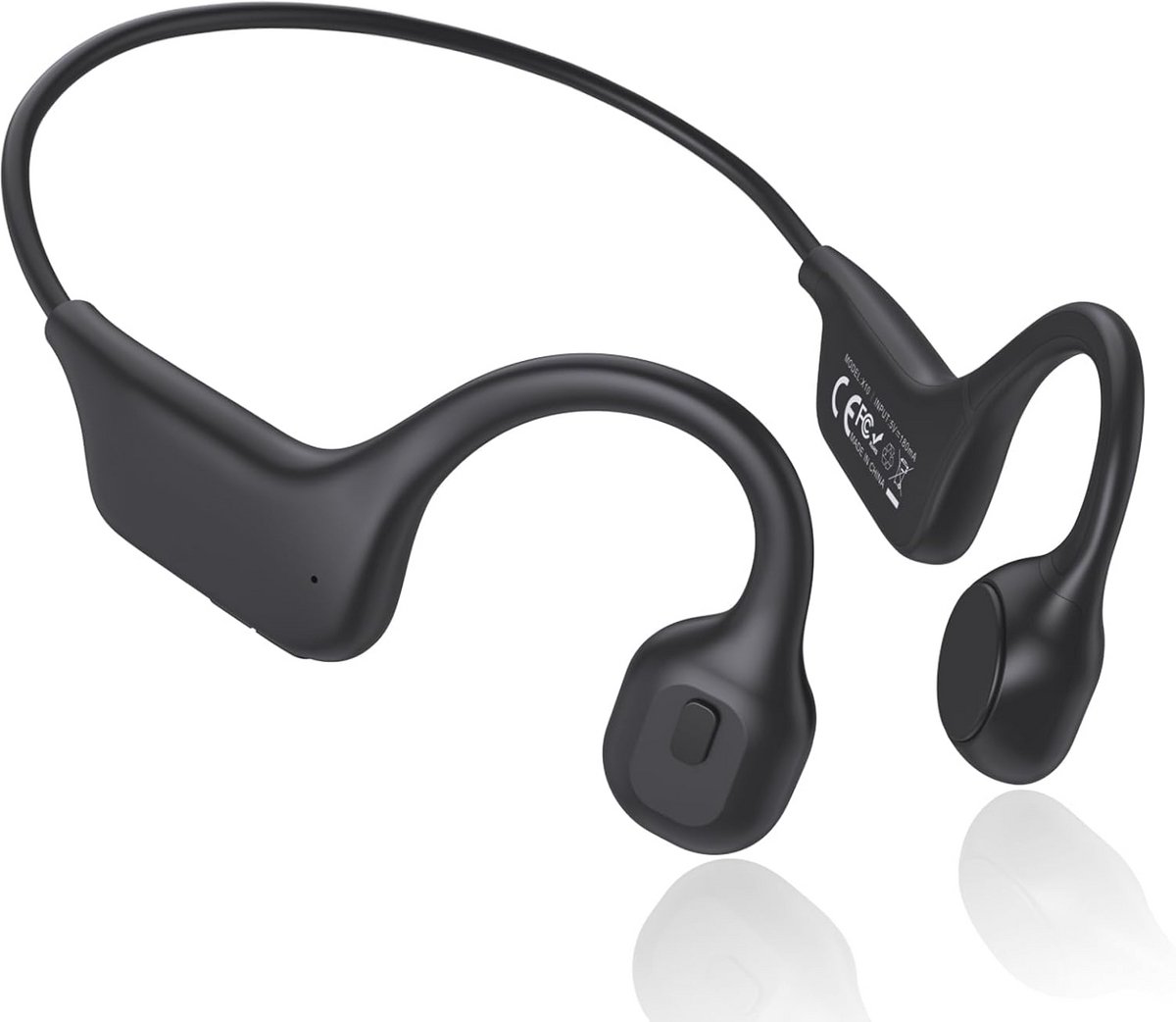 Draadloze Beengeleidende Hoofdtelefoon - IPX5 Waterdichte Open Ear Bluetooth Hoofdtelefoon voor Sporten
