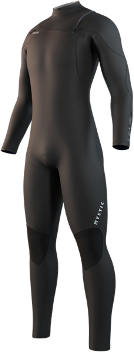 2025 Mystic Heren Star 4/3mm Borst Ritssluiting Wetsuit -