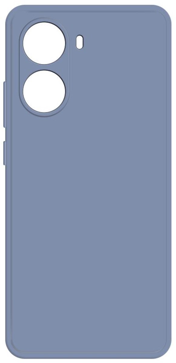 Hoesje voor Xiaomi Poco X7 Pro - Phonesta Color Silicone Back Cover - Steel Blue
