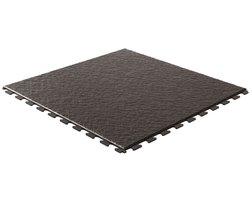 Rubbermagazijn | PVC kliktegels leisteen zwart 458x458x5mm | winkel | showroom | garage | prijs per stuk