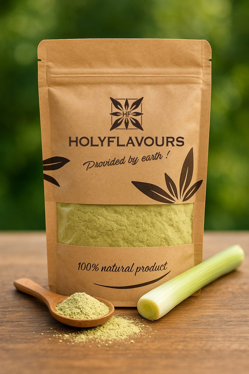 Citroengras Poeder - 100 gram - Holyflavours