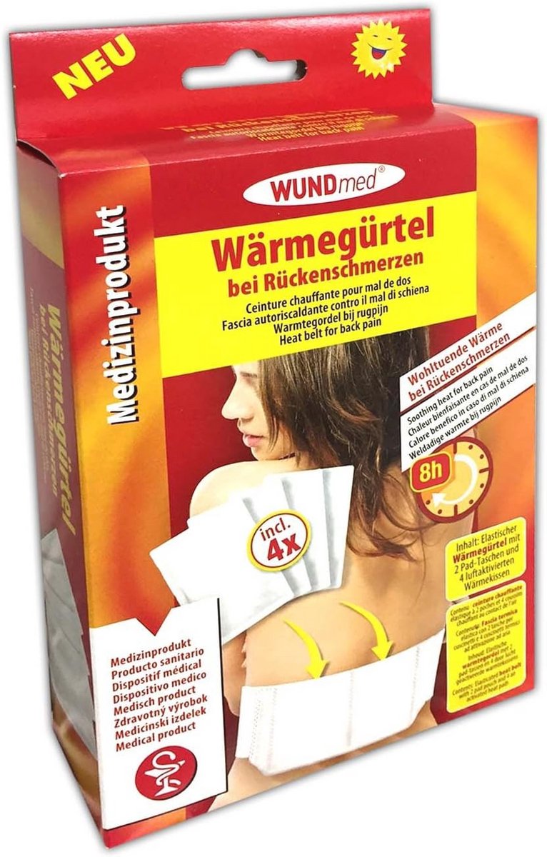 Warmtegordel met Warmtekussens - Rug- en Nierwarmer voor Gerichte Ontspanning