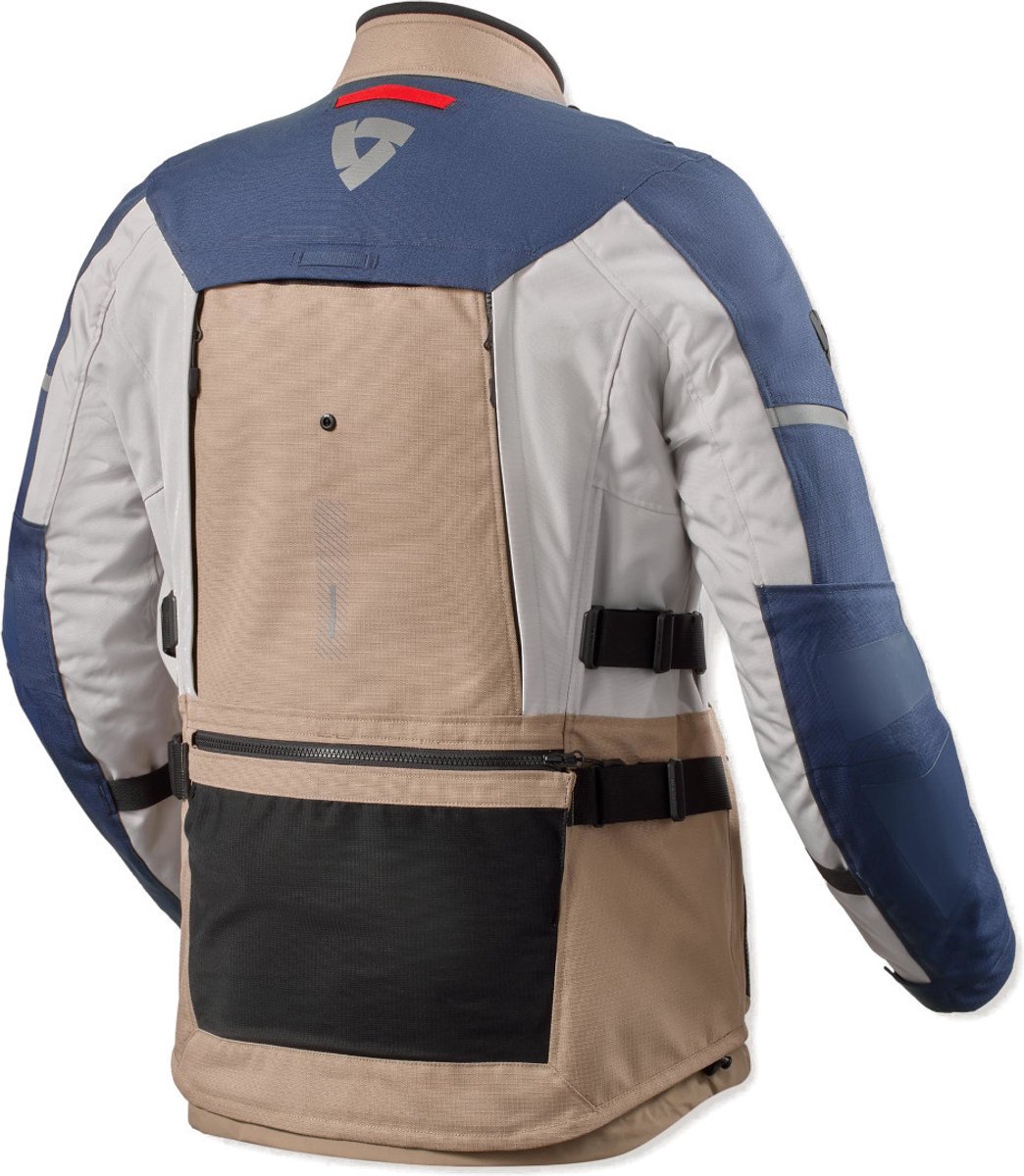 REV’IT! Sand 5 H2O Sand Blauw Motorjas - Maat L - Jas – foto 4