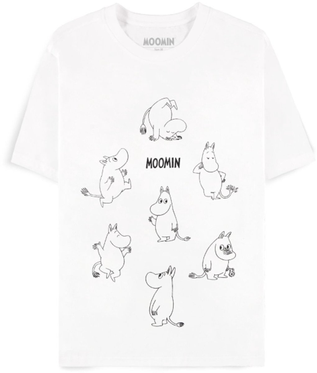 Moomin - Core Dames T-shirt - M - Wit