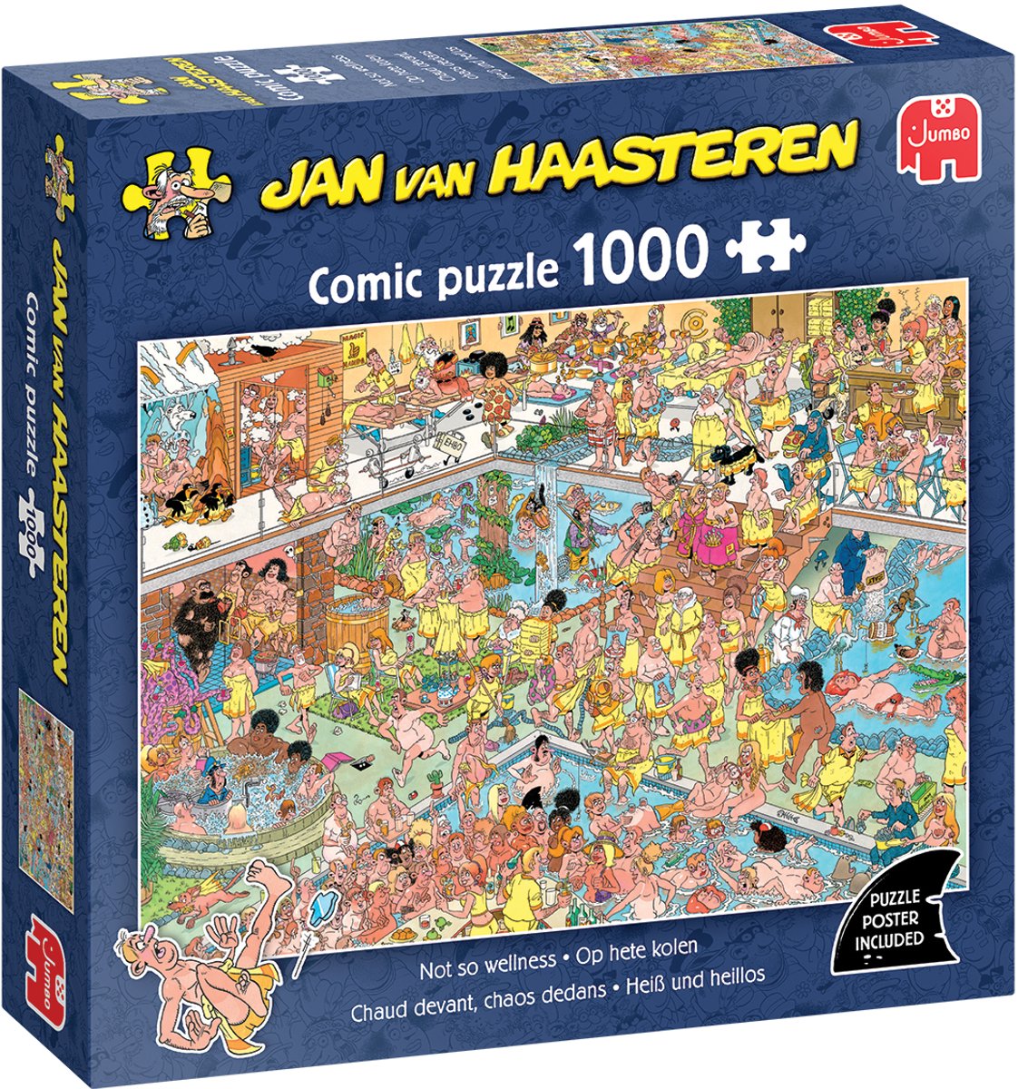 Jan van Haasteren - Op hete kolen - 1000 stukjes puzzel - Legpuzzel