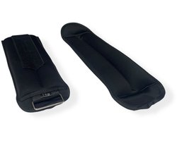 Padisport enkelgewichten 1 kg - ankle weights - enkelgewichten - polsgewicht - zwart