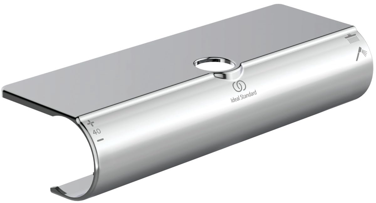 Ideal Standard Wrap-Over Plank Ceratherm T voor douchesysteem Chroom, A7601AA
