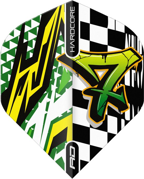 Red Dragon Falcon GT7 Hardcore XT - Dart Flights van Red Dragon — afbeelding 2