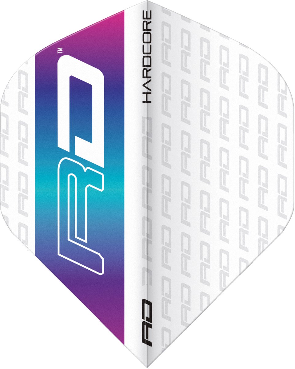 Red Dragon Hardcore XT RD Logo Rainbow - Dart Flights