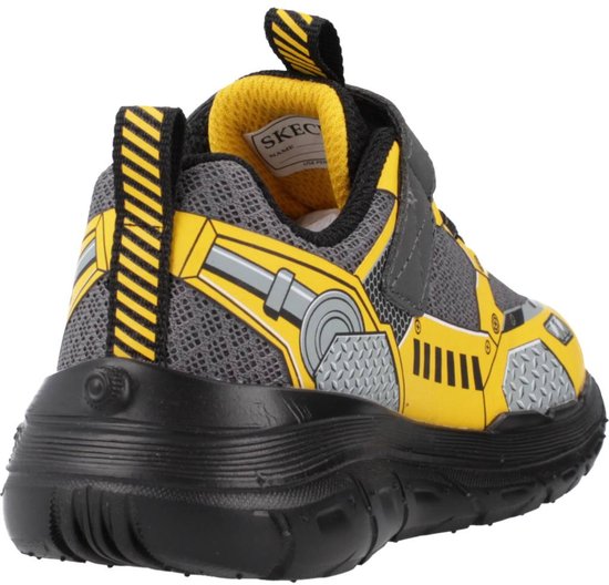 "Skechers Skech Tracks Baskets pour femmes Garçons - Grijs; Jaune - Taille 22"
