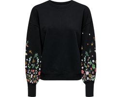 ONLY - ONLBROOKE L/S O-NECK FLOWER SWT Dames Trui