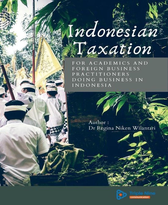 Indonesian Taxation - cover