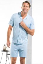 Schiesser pyjamaset 161578 Blauw - maat 54-56