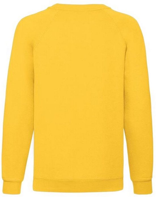 Sweat à manches raglan unisexe Fruit Of The Loom Enfants (tournesol)