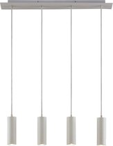 Lindby - hanglamp - 4 lichts - metaal - H: 18 cm - GU10 - wit