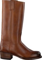 Sendra 3299 Hoge laarzen - Dames - Cognac - Maat 36