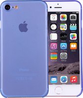 Apple iPhone SE (2020) Hoesje - Mobigear - Ultra Thin Serie - Hard Kunststof Backcover - Blauw - Hoesje Geschikt Voor Apple iPhone SE (2020)