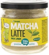 Matcha Latte Gula Jawa TerraSana - Pot 200 gram - Biologisch