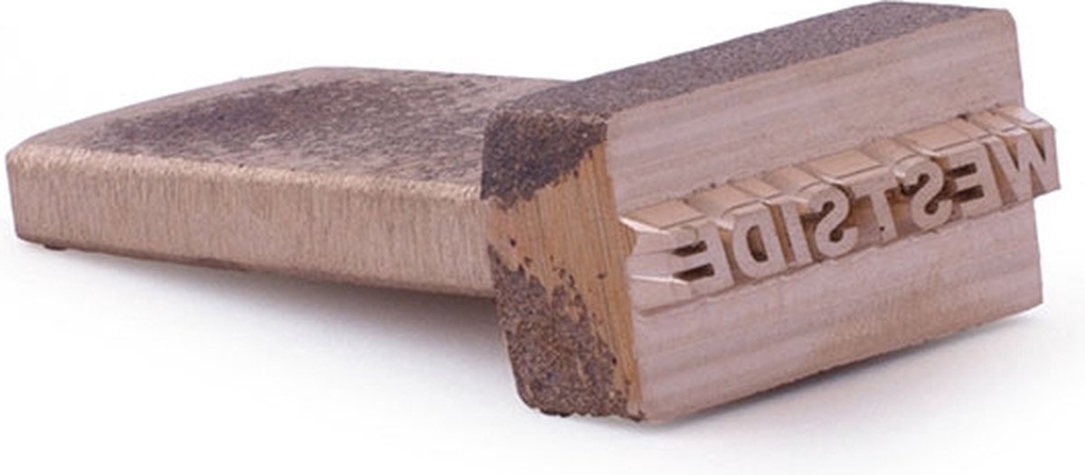 Brandplaat voor Posta ALK type 0, 30x16 mm