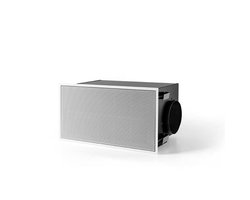 NOVY - Uitblaasbox wit rooster 150mm
