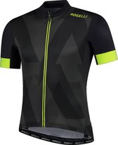 Rogelli Brisk Korte Mouw fietsshirt heren zwart