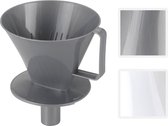 Plastic Dripper Koffie geschikt voor filter no.4