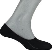 Boru Bamboo - Chaussettes Sneaker Femme - Chaussettes Sneaker Homme - Footies - Noir - Taille 35-38