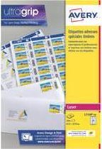 Avery L7159-10 adreslabels Wit Zelfklevend label