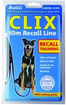 Clix Hondenlijn Recall 100 X 1,5 Cm Textiel Zwart