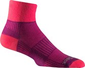Wrightsock Coolmesh Quarter - Paars/Roze - 34-37
