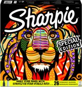 Stylo feutre Sharpie fun lion édition spéciale boîte de 26 pièces