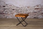 Tower Living Bolton Hocker Fabric Genova Oranje