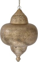 Marokkaanse Hanglamp Goud Natalya Ø 42 x 63cm