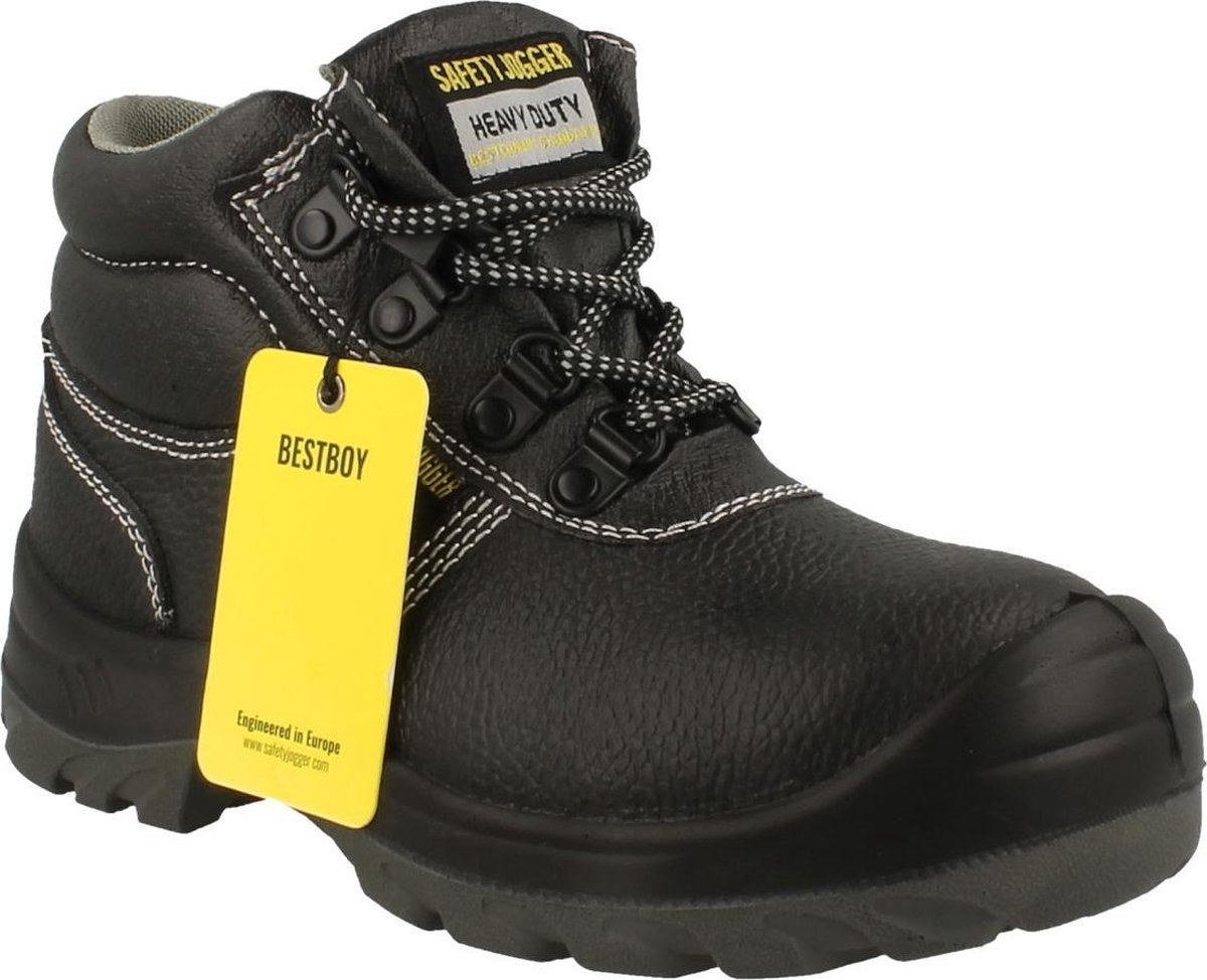 Safety Jogger Bestboy Werkschoen Hoog model S3 Maat 41 Zwart