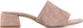 Mace Vrouwen Suède    Slippers /   - M1105 - Roze - Maat 41
