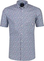 Lerros Korte mouw Overhemd - 2062111 854 WILD FUCHSIA (Maat: XL)