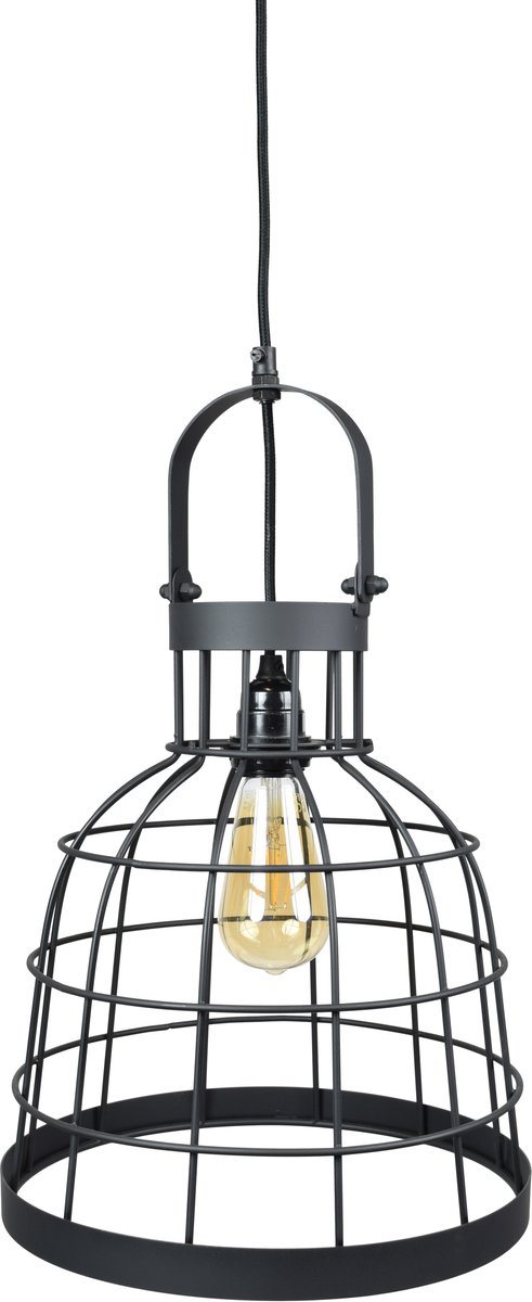 Hanglamp Bucket Large Ø30cm. Black