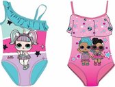 badpak meisjes LOL Surprise kleding- bikini-zwempak meisjes-blauw-maat 8jaar-valt klein