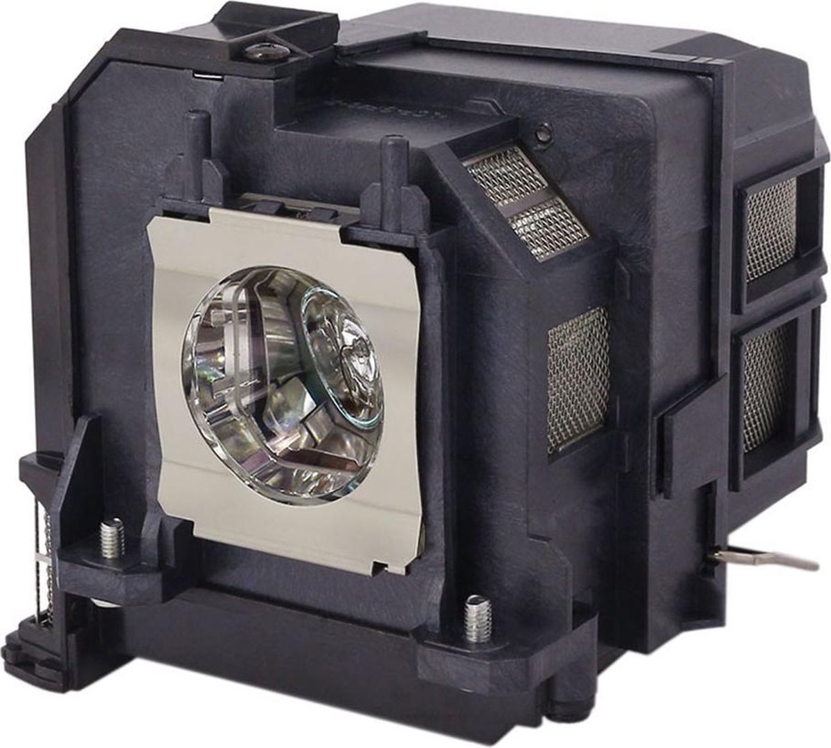Beamerlamp geschikt voor de EPSON EB-685Wi beamer, lamp code ELPLP91 / V13H010L91. Bevat originele P-VIP lamp, prestaties gelijk aan origineel.
