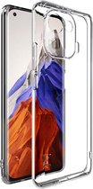 IMAK UX-5 Xiaomi Mi 11 Pro Hoesje Flexibel en Dun TPU Transparant