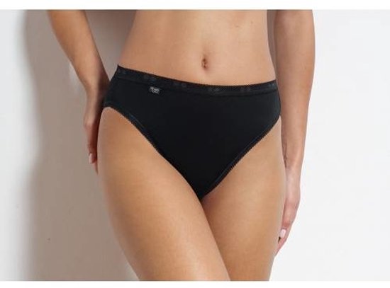 sloggi Basic+ Dames Tai slip - Zwart - Maat 42