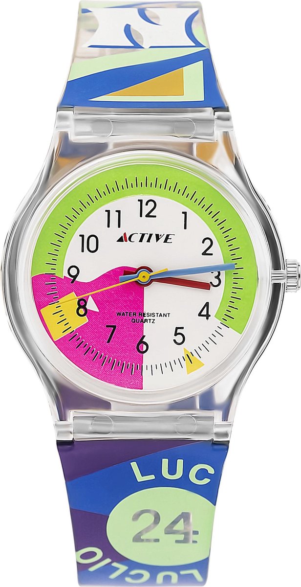 Active ACT-014 Horloge - Kunststof - Multi - Ø 35 mm
