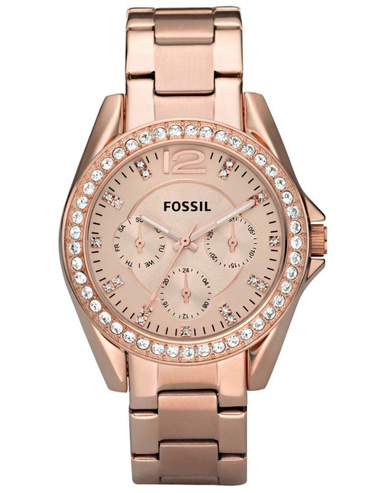 Fossil Riley ES2811 Dames Horloge | bol.com