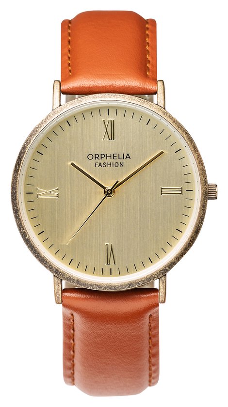 Orphelia Fashion Mens Analogue Watch Alium Brown