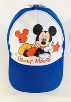 Disney Mickey Mouse cap - blauw - maat 54 cm (±5-8 jaar)