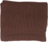 TRESANTI sjaal - Katoenen sjaal - Geribde sjaal - Beige sjaal