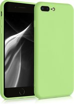 kwmobile telefoonhoesje voor Apple iPhone 7 Plus / 8 Plus - Hoesje voor smartphone - Back cover in tomatillo groen