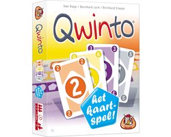 White Goblin Games - Qwinto - Het Kaartspel - Kaartspel - 1 tot 4 spelers - 20 minuten - Vanaf 8 jaar - De kaartvariant